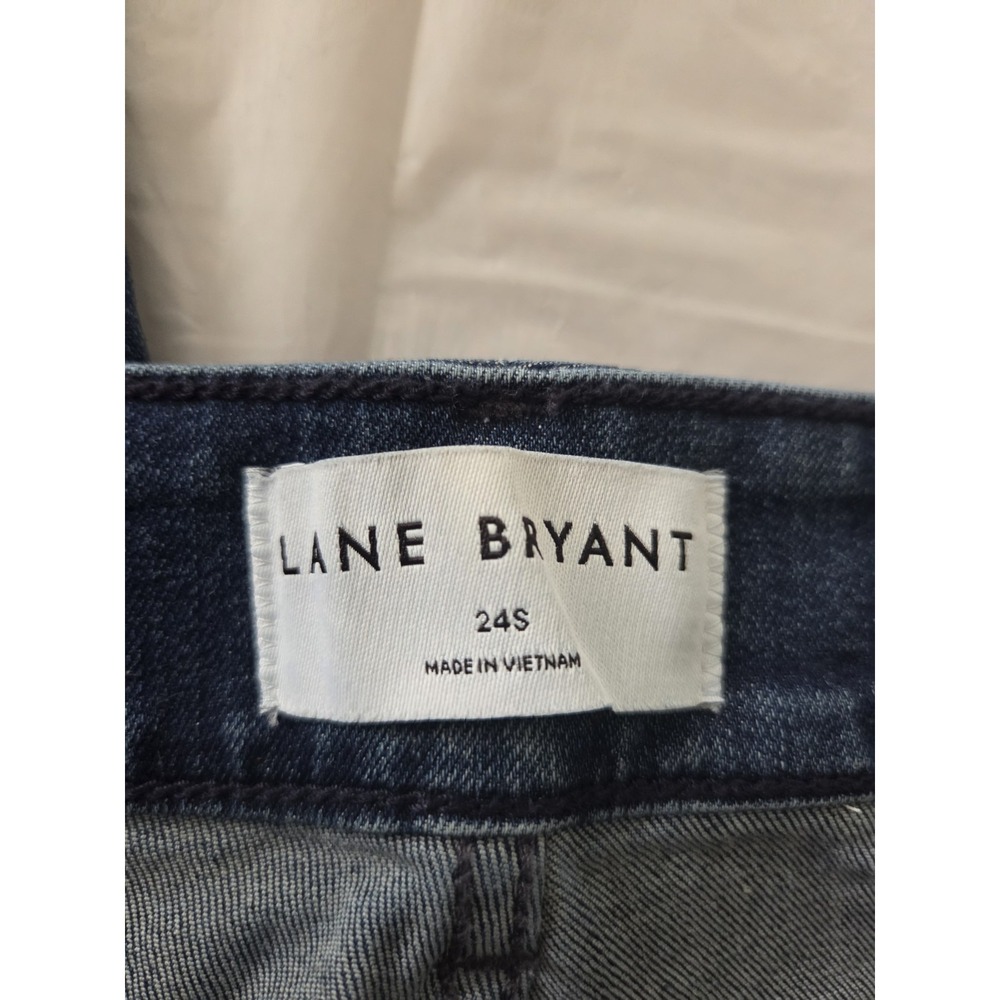 Lane Bryant High Rise Curvy Fit Straight Jeans Womens 24 S - Picture 3 of 8